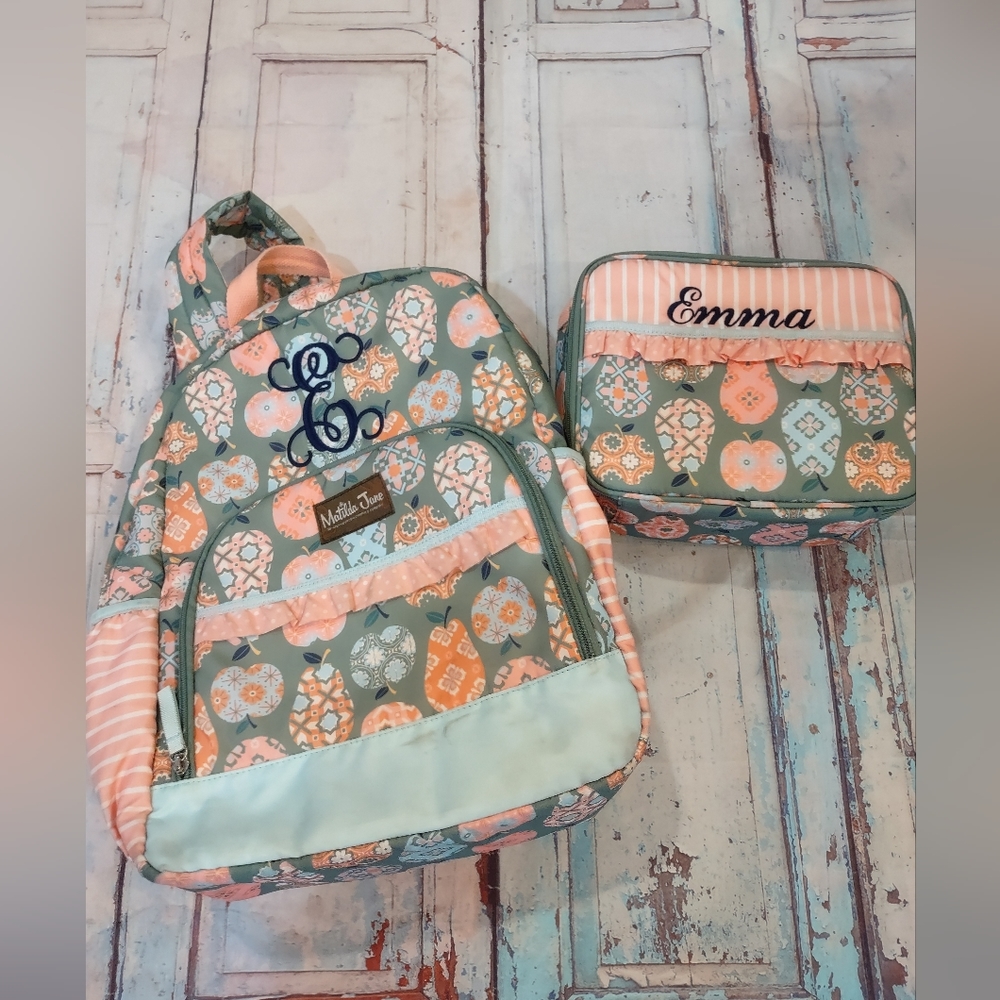 MJ backpack & lunchbox